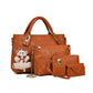 🔥Promoção quente de 2026: 49% de desconto✨Conjunto versátil de 4 peças de bolsas para mulher