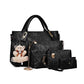 🔥Promoção quente de 2026: 49% de desconto✨Conjunto versátil de 4 peças de bolsas para mulher