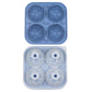 Molde de silicone para bolas de gelo em forma de bola de futebol
