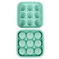 Molde de silicone para bolas de gelo em forma de bola de futebol