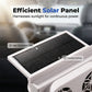Ventilador para automóvel alimentado a energia solar