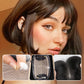 Acessórios para o cabelo natural preto para mulher, com clipes