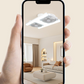 Modern 2-in-1 LED Ceiling Fan Light – Remote Control ❄️💡🌀🏠