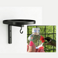 Bebedouro para pássaros em metal para fixação na parede – Acabamento em bronze antigo 🐦🛁🧱🏡