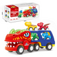 🦕🚛Caminhão de transporte de dinossauros de dois andares (brinquedo)