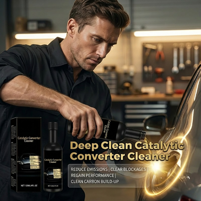 Produto de limpeza para motores e catalisadores de automóveis