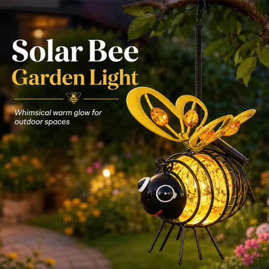 🐝Luz solar em forma de abelha para pendurar no exterior — O presente perfeito para mães que adoram plantas ou, literalmente, para qualquer pessoa que sorria❤️