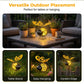 🐝Luz solar em forma de abelha para pendurar no exterior — O presente perfeito para mães que adoram plantas ou, literalmente, para qualquer pessoa que sorria❤️