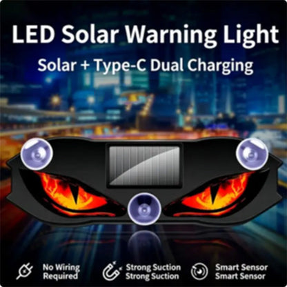 🚗🔆 Luz de aviso LED para automóvel alimentada a energia solar – 50% de desconto! Alimentada a energia solar, resistente às intempéries, ativa-se automaticamente ao anoitecer – para maior segurança na berma da estrada. 🔥🛡️