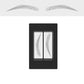 Kit de carimbos para sobrancelhas com efeito microblading à prova de água