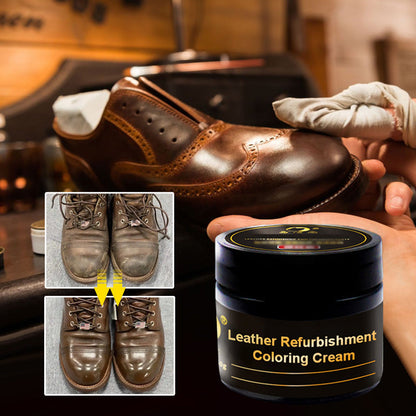 🥿🛋️ All-in-one leather care treatment | Restores color and repairs scratches; suitable for use on leather furniture, cars, and accessories ✅