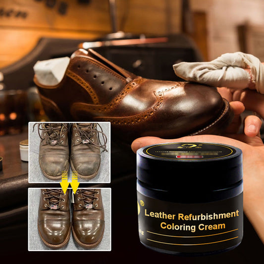 🥿🛋️ All-in-one leather care treatment | Restores color and repairs scratches; suitable for use on leather furniture, cars, and accessories ✅
