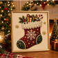 🎨💎Kit de Pintura com Pérolas e Strass de Natal