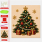 🎨💎Kit de Pintura com Pérolas e Strass de Natal