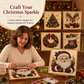 🎨💎Kit de Pintura com Pérolas e Strass de Natal
