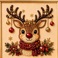 🎨💎Kit de Pintura com Pérolas e Strass de Natal
