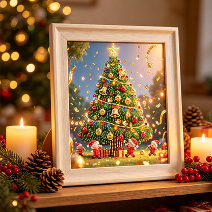 DIY Christmas Tree Special Shaped Gem Art Kit