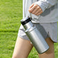 🔥Hot Sale 50% OFF🔥 Sports Insulated Stainless Steel Cup – 24H Cold, Leak-Resistant, Straw Lid 🏃