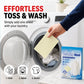 Laundry Whitening Sheets for Yellow Removal