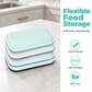 Portable Food Grade Silicone Lunch Box