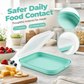 Portable Food Grade Silicone Lunch Box
