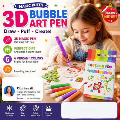 3D Puffy Paint Pens for Kids