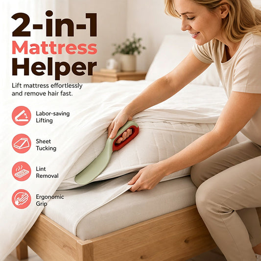 🛏️ Ferramenta para levantar colchões e remover fiapos