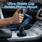 Suporte estável para telemóvel no carro com porta-copos