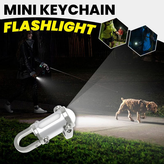 Mini Lanterna Chaveiro Super Brilhante à Prova d'Água 1200LM