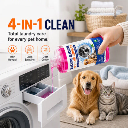 🔥Desconto de 50% no último dia!🔥Limpador Profundo de Máquina de Lavar para Remoção de Pelos de Pets