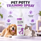 🥳PROMOÇÃO QUENTE🥳💞Mais de 10 mil unidades vendidas! Spray para o treino de higiene! Orienta os animais de estimação, spray seguro e fácil de usar. Uma casa mais limpa – não percas a tua oportunidade! ✅