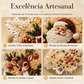 🎄 CONTAGEM REGRESSIVA PARA O NATAL – DECORE JÁ💚 Conjunto de enfeites pendurados para pintura de Natal DIY