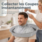⏳50% de desconto por tempo limitado⏰ Avental para corte de cabelo com recolhedor – A ranhura incorporada retém os resíduos de corte, sem sujar a roupa nem o chão | Perfeito para cortes de cabelo em casa🏆✂️