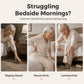 Adjustable Bed Assist Rail with Storage Pocket