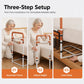 Adjustable Bed Assist Rail with Storage Pocket