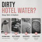 Portable Travel Shower Head with Filter Telescopic Lipstick Design