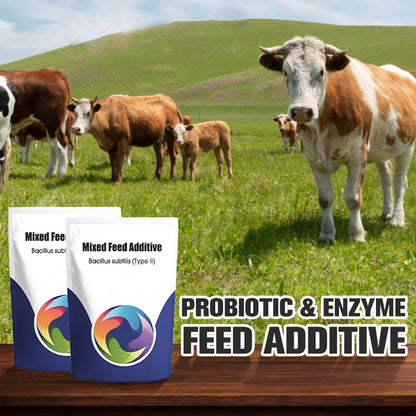 Aditivo alimentar probiótico e enzimático