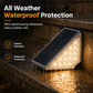 Solar Powered Outdoor Waterproof Step Light