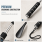 🥿 Telescopic Shoe Horn: 70cm Long Handle, Stainless Steel, No Bending, Ergonomic Foam Grip