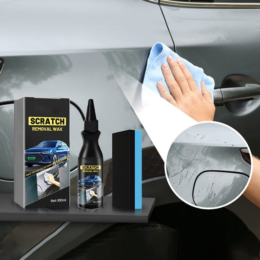 Produto eficaz para remover riscos do carro com esponja