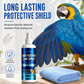 Spray para cuidados com as penas das aves e desodorizante