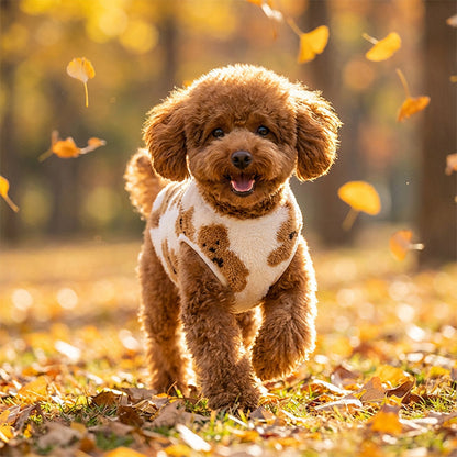 📢📢50% DE RÉDUCTION !! 🐾 Gilet pour animal – Doublure peluche & tout mignon ✨