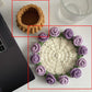 Almofadas feitas à mão com fio floral