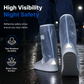 Capas impermeáveis de silicone para sapatos, de cano alto, para chuva