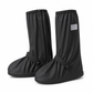 Capas impermeáveis de silicone para sapatos, de cano alto, para chuva