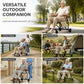 Outdoor Folding Chair Cart for Elderly