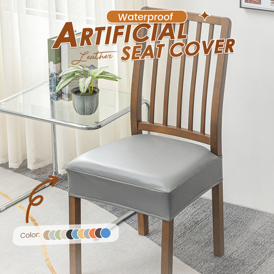 ⏳Time-Limited Special⏰Waterproof Stretch PU Leather Dining Chair Seat Cover 💧