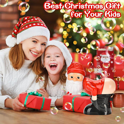 Máquina de Bolhas do Papai Noel Engraçada
