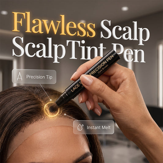 Caneta de precisão profissional para tingir rendas – dissolve os nós, disfarça as malhas da renda e seca rapidamente.