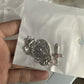 Retro Alloy Car Steering Wheel Pendant Cross Star Charm Ornament